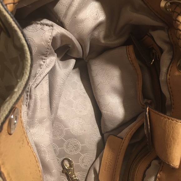 Michael Kors MK SignatureLogoDrawstringBraided Bag - Picture 7 of 8